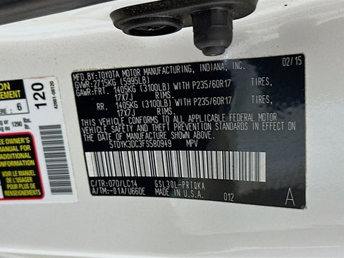 Used 2015 Toyota Sienna XLE Premium image 12