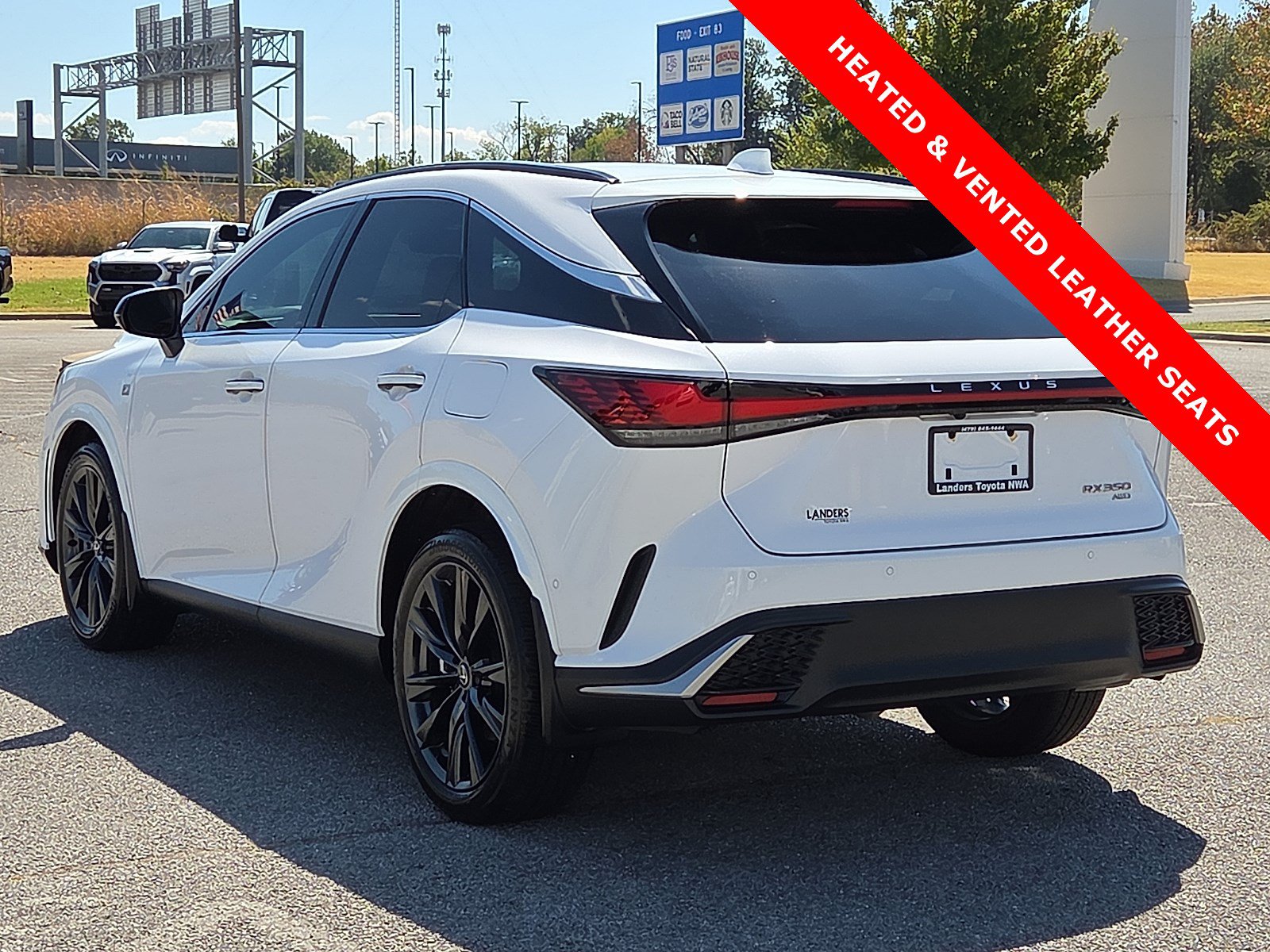 Used 2024 Lexus RX 350 F Sport w/ Convenience Package AWD/4WD image 4