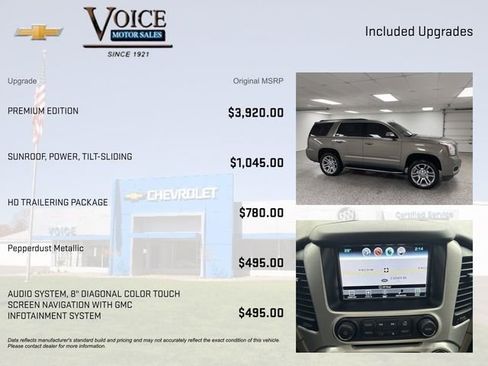 Used 2019 GMC Yukon SLT w/ Premium Edition image 4