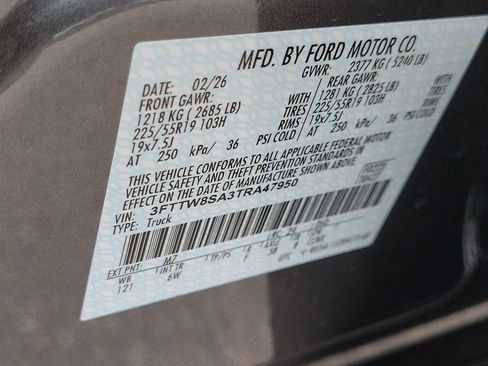 New 2026 Ford Maverick Lariat w/ Black Appearance Package image 31