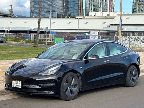 Used 2019 Tesla Model 3 Long Range AWD/4WD image 1