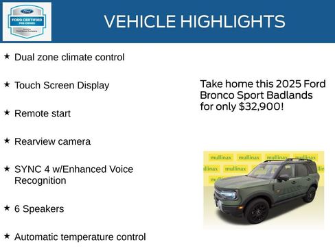 Used 2025 Ford Bronco Sport Badlands image 22