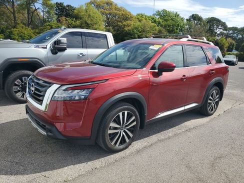 Certified 2024 Nissan Pathfinder Platinum w/ Cargo Package image 2