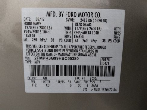 Used 2017 Ford Edge SE FWD image 33