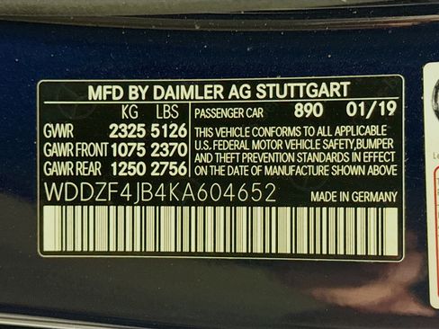 Used 2019 Mercedes-Benz E 300 w/ Premium 1 Package image 40