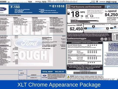 Used 2023 Ford F150 XLT w/ Equipment Group 302A High image 5