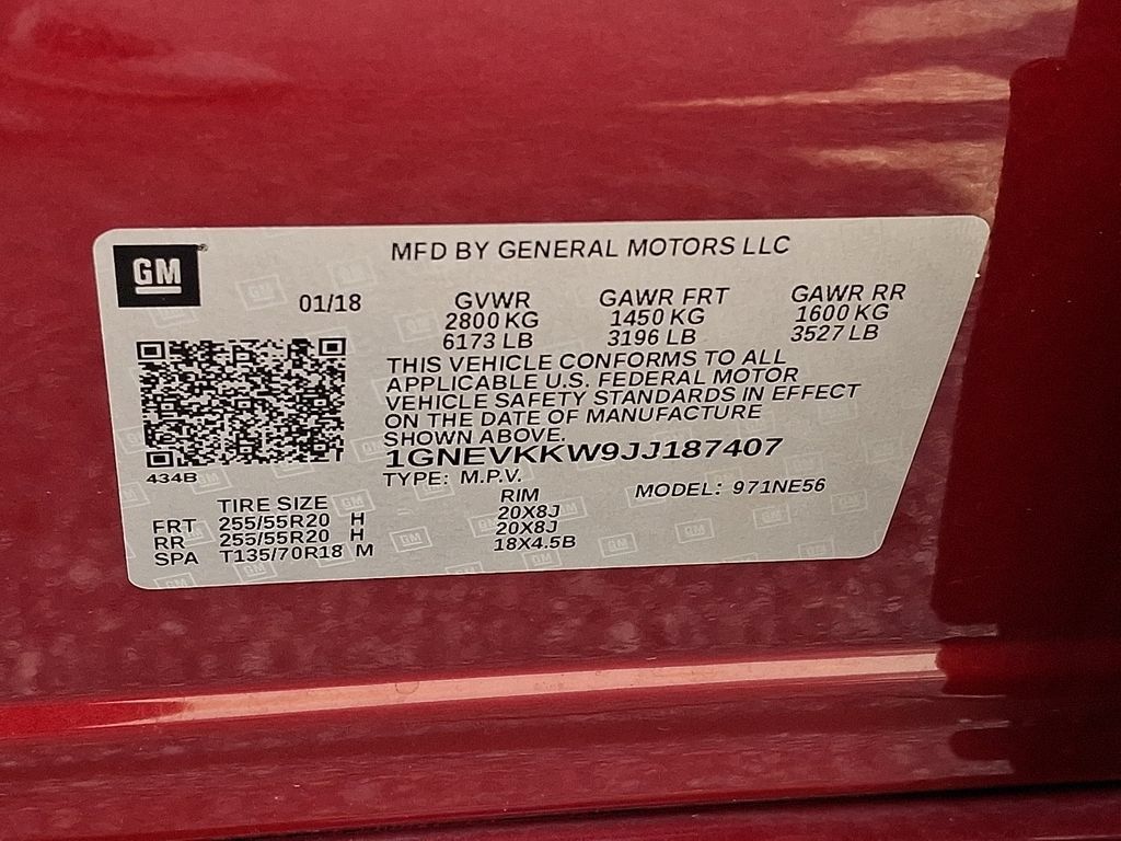 Used 2018 Chevrolet Traverse High Country AWD/4WD image 26