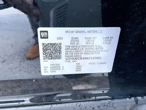 Used 2022 Cadillac XT5 Premium Luxury w/ LPO, Premium Carpet Package image 35