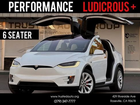 Used 2020 Tesla Model X Performance AWD/4WD image 1