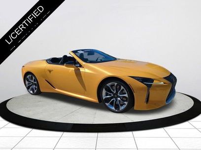 Certified 2021 Lexus LC 500 Convertible w/ Touring Package
