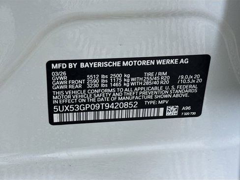 New 2026 BMW X3 xDrive30 w/ Premium Package AWD/4WD image 33