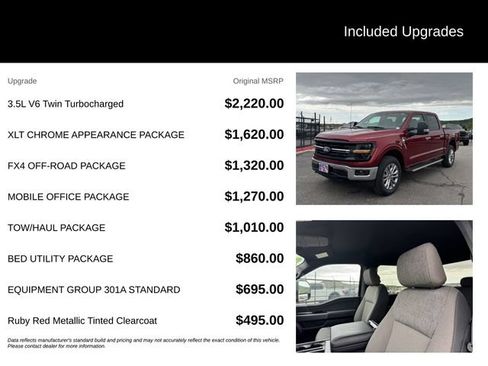 New 2026 Ford F150 XLT w/ XLT Chrome Appearance Package AWD/4WD image 5
