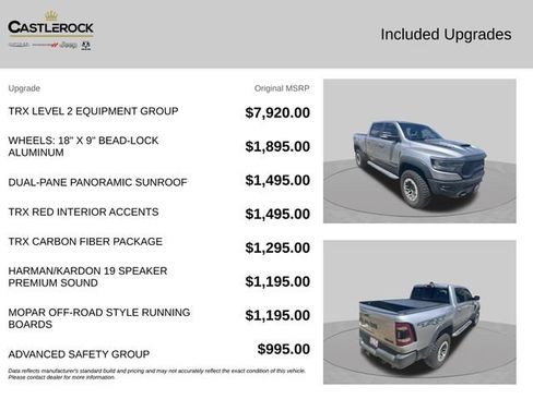 Used 2021 RAM 1500 TRX w/ TRX Level 2 Equipment Group AWD/4WD image 8