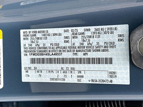Used 2025 Ford Bronco Outer Banks AWD/4WD image 32
