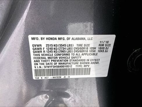 Used 2019 Honda Pilot EX-L image 32