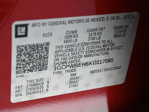 Used 2019 Chevrolet Silverado 1500 Custom w/ Custom Value Package image 20