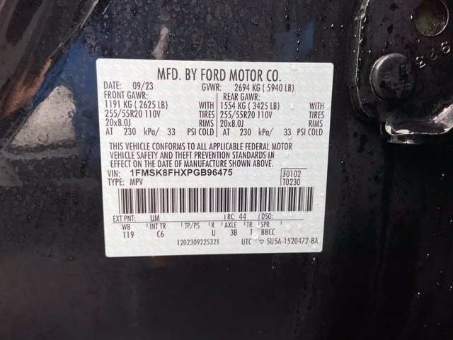 Used 2023 Ford Explorer Limited w/ Limited Technology Package AWD/4WD image 46