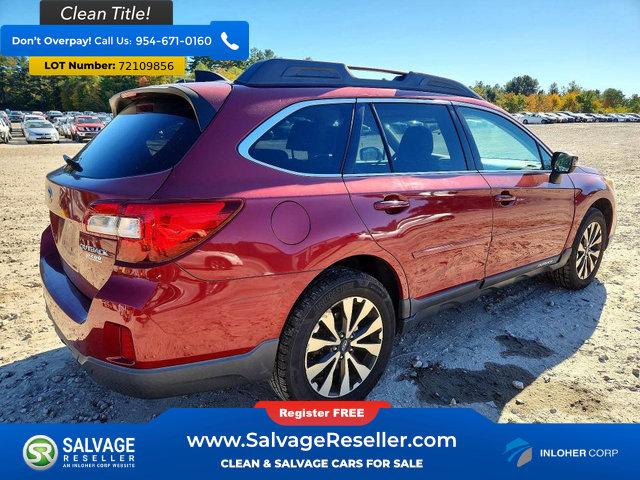 Used 2016 Subaru Outback 2.5i Limited AWD/4WD image 4