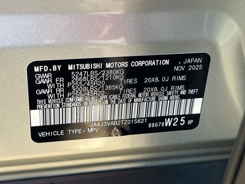 New 2026 Mitsubishi Outlander SE FWD image 30