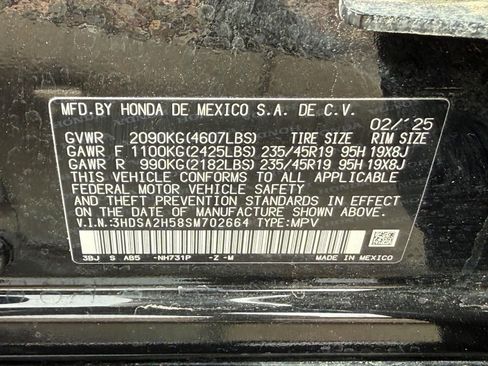 Certified 2025 Acura ADX A-Spec image 23