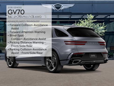 New 2026 Genesis GV70 3.5T Sport Prestige AWD/4WD image 7