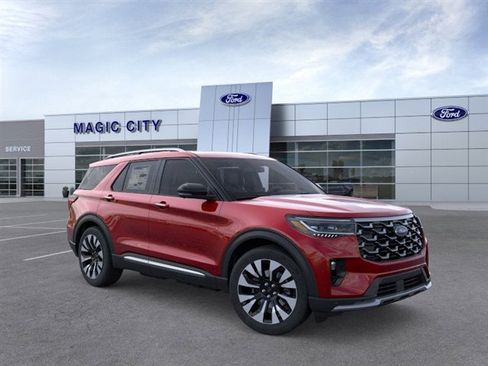 New 2026 Ford Explorer Platinum w/ LUX Leather Package AWD/4WD image 7