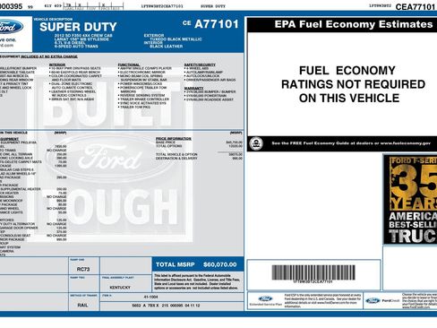 Used 2012 Ford F350 Lariat w/ Chrome Pkg AWD/4WD image 16