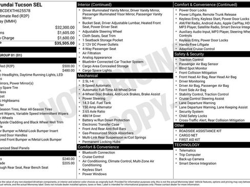 New 2026 Hyundai Tucson SEL AWD/4WD image 5