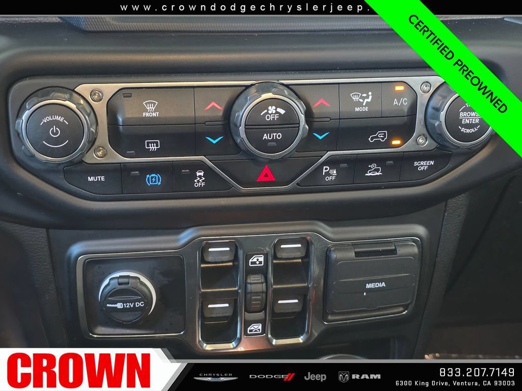 Certified 2022 Jeep Wrangler Unlimited Sahara w/ Safety Group AWD/4WD image 24
