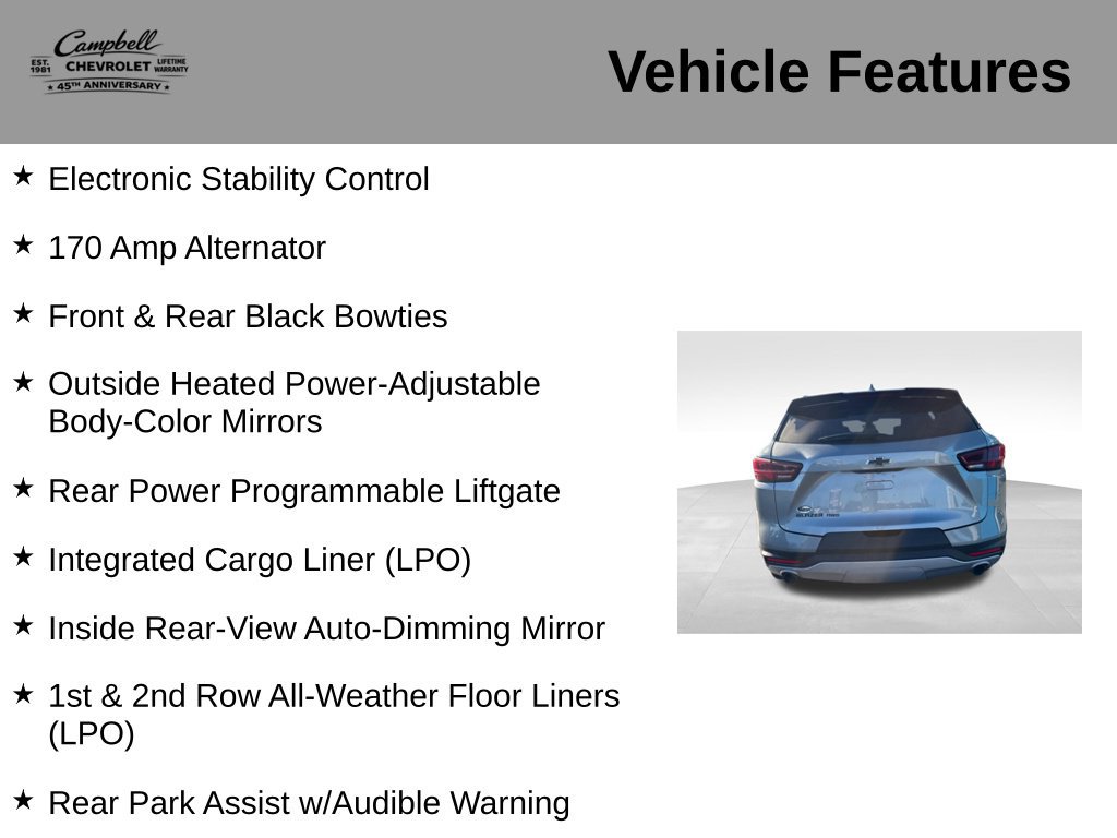 Used 2024 Chevrolet Blazer LT w/ Midnight/Sport Edition AWD/4WD image 21