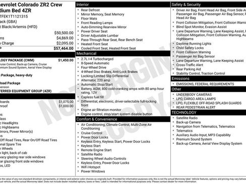 New 2026 Chevrolet Colorado ZR2 w/ Technology Package image 4
