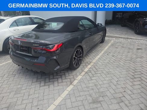 Certified 2024 BMW 430i Convertible w/ M Sport Package RWD image 8