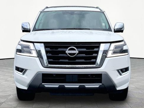 Used 2023 Nissan Armada Platinum w/ Captain's Chairs Package AWD/4WD image 2
