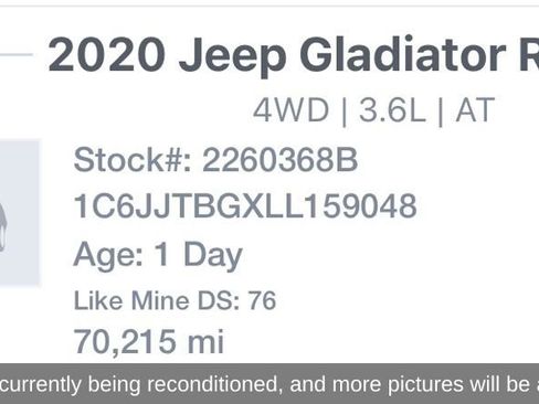 Used 2020 Jeep Gladiator Rubicon AWD/4WD image 19