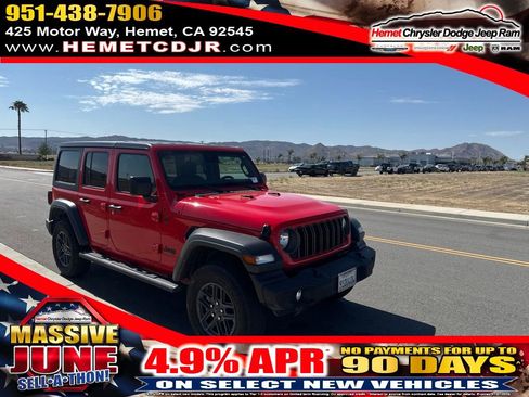 Used 2025 Jeep Wrangler Unlimited Sport AWD/4WD image 1