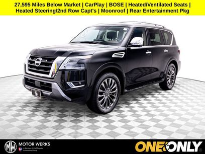 Used 2023 Nissan Armada Platinum w/ Captain's Chairs Package