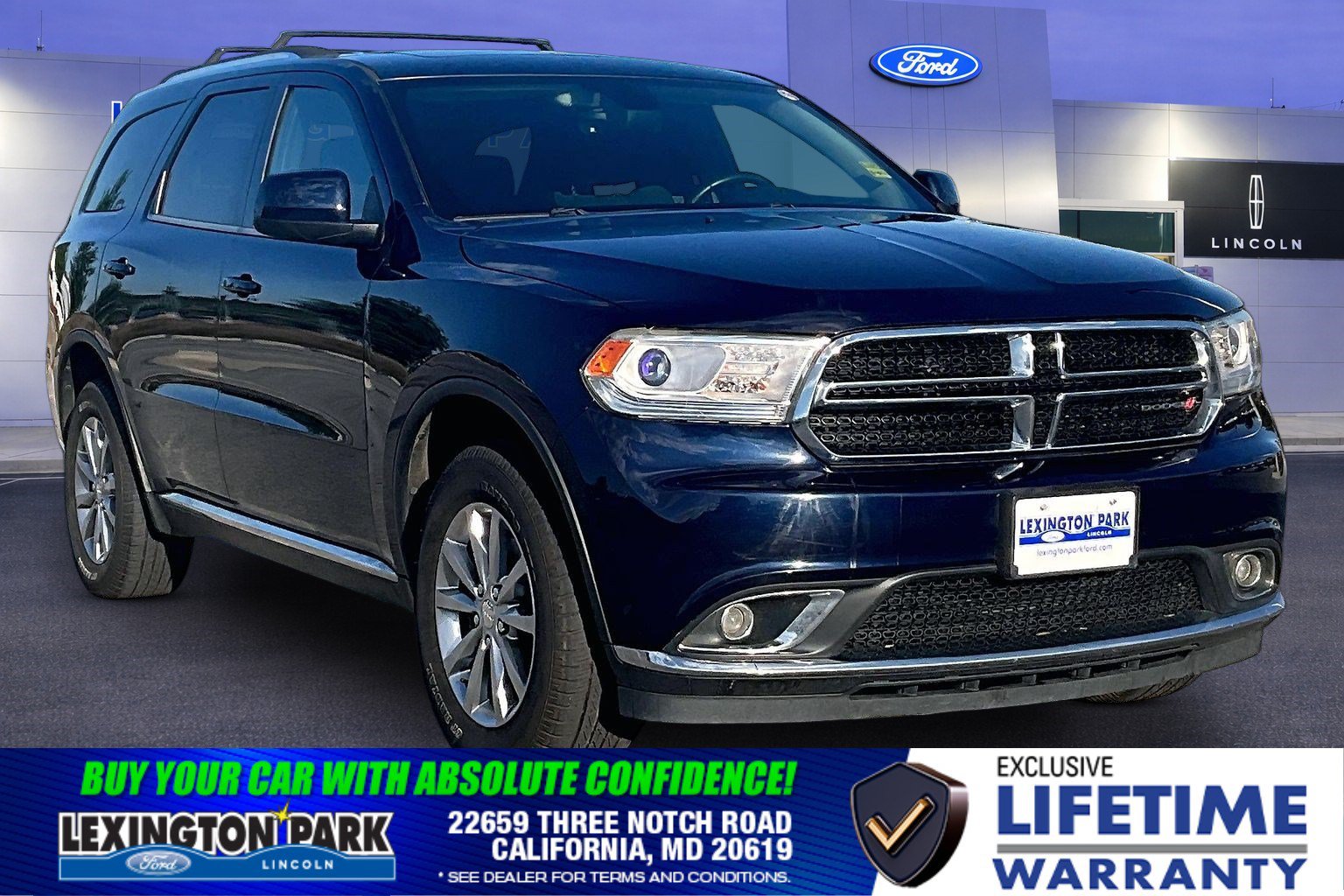 Used 2017 Dodge Durango SXT w/ Quick Order Package 23B AWD/4WD image 1