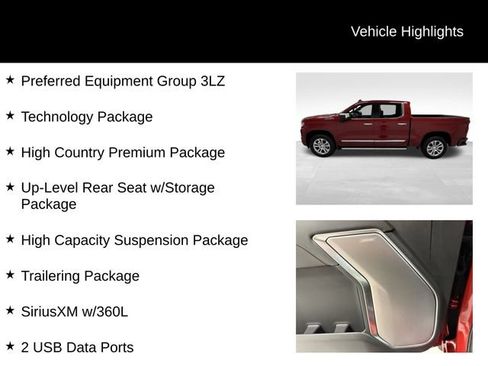 Certified 2024 Chevrolet Silverado 1500 High Country w/ High Country Premium Package AWD/4WD image 27
