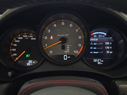 New 2025 Porsche 718 Boxster Spyder RS image 26