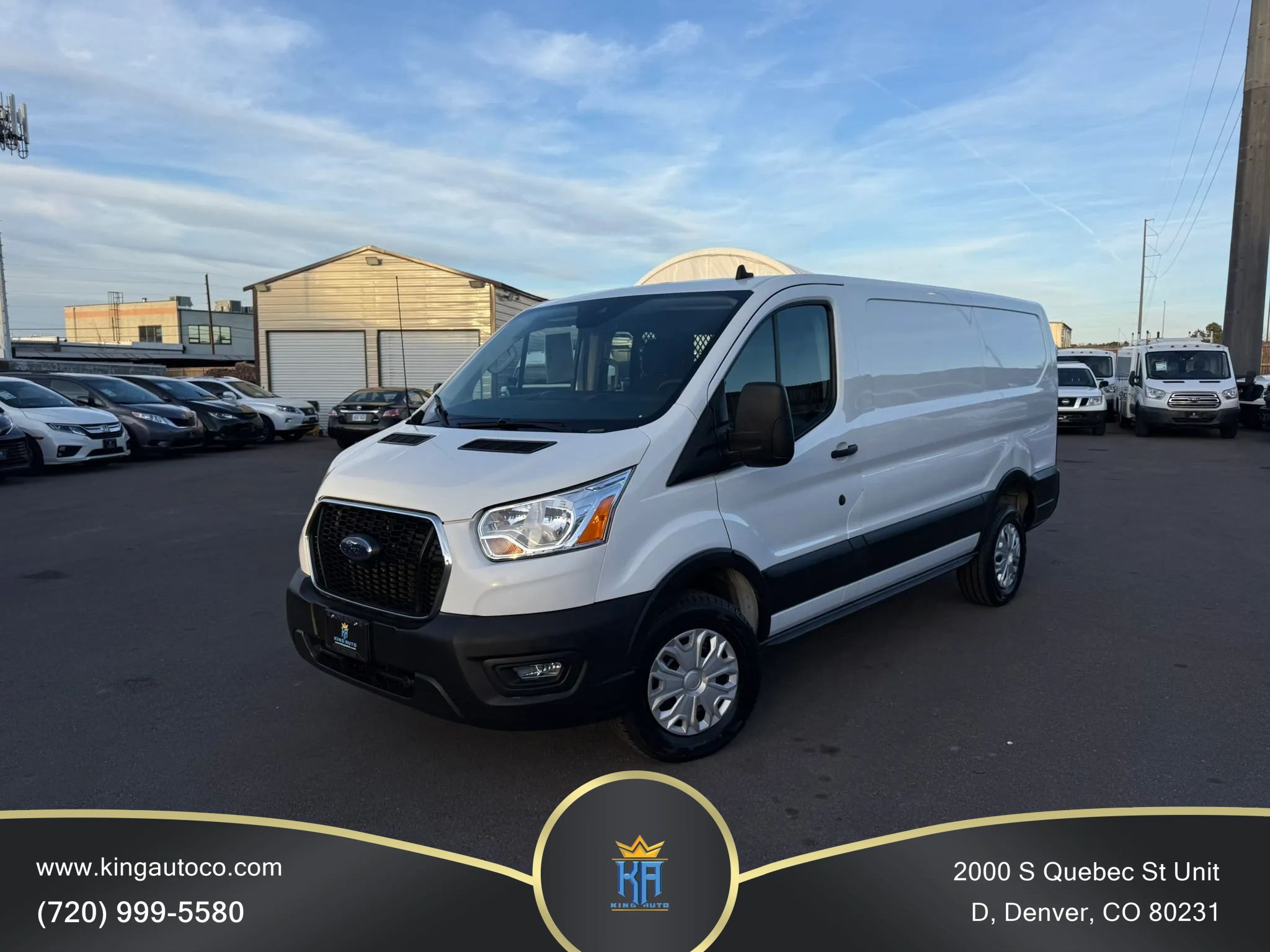 Used 2021 Ford Transit 250 Low Roof w/ Exterior Upgrade Package RWD image 1