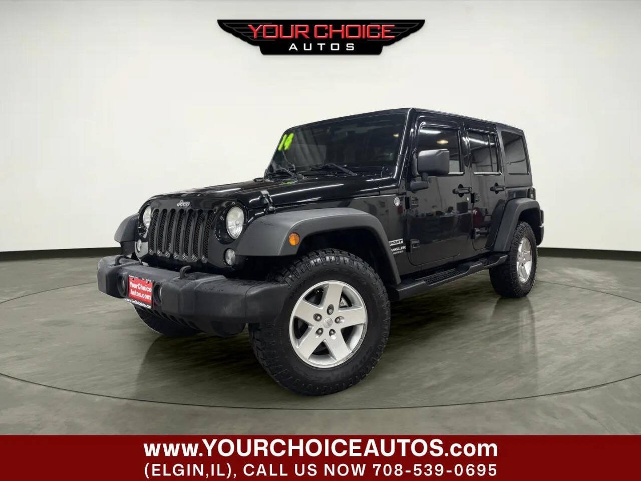 Used 2014 Jeep Wrangler Unlimited Sport AWD/4WD image 1