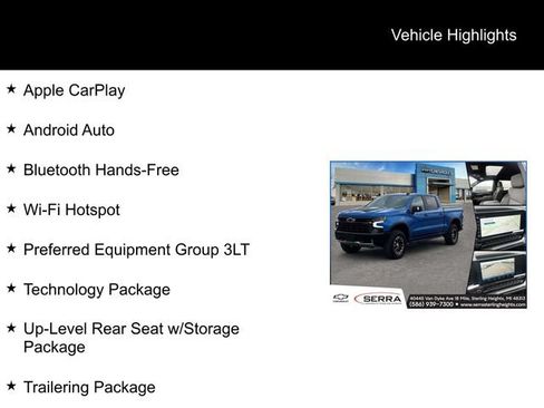 Certified 2023 Chevrolet Silverado 1500 ZR2 w/ Technology Package AWD/4WD image 4
