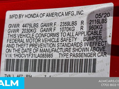 Used 2020 Honda Accord Sport image 47