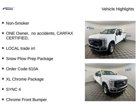 Used 2023 Ford F350 XL w/ Snow Plow Prep Package image 4
