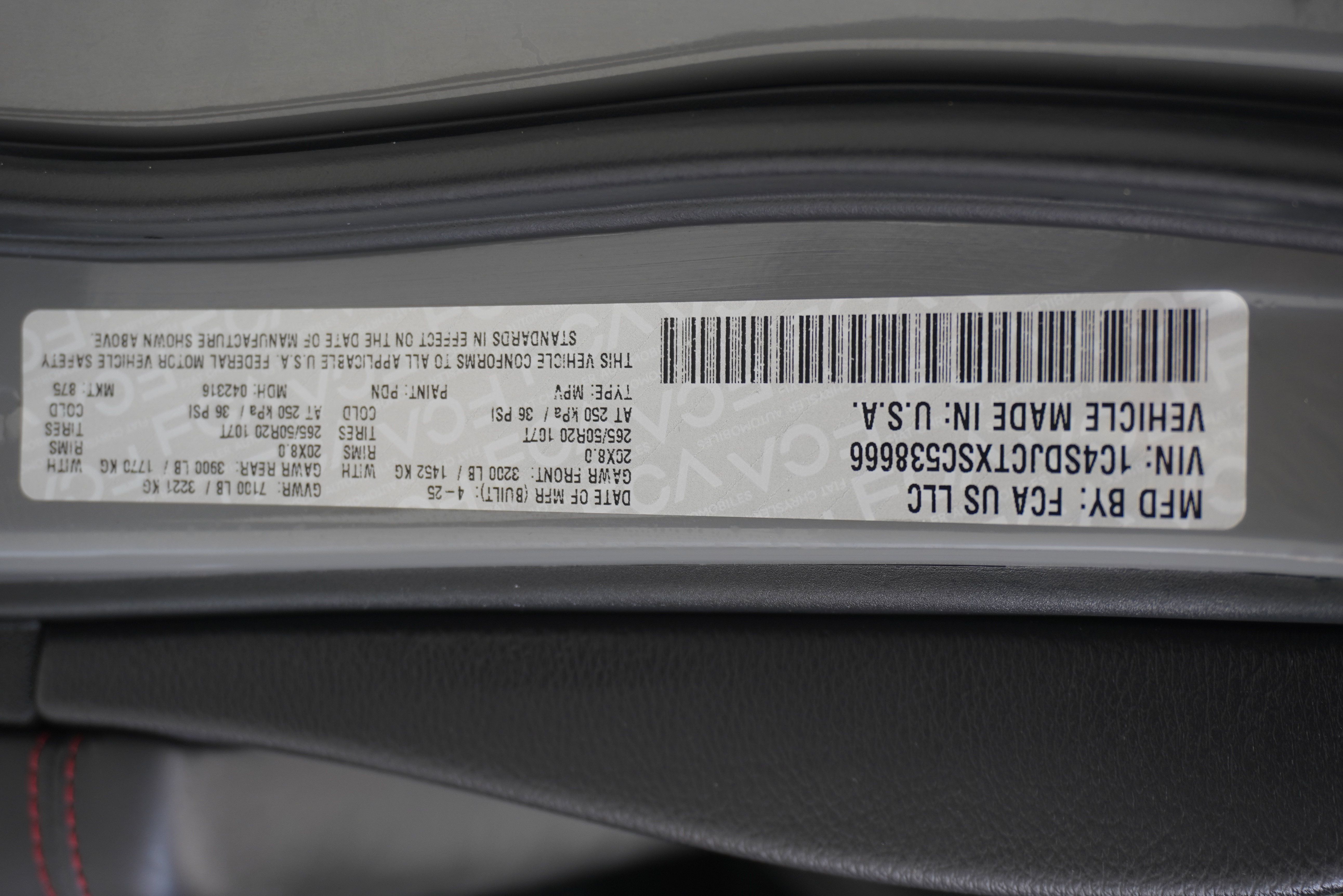 Used 2025 Dodge Durango R/T AWD/4WD image 37