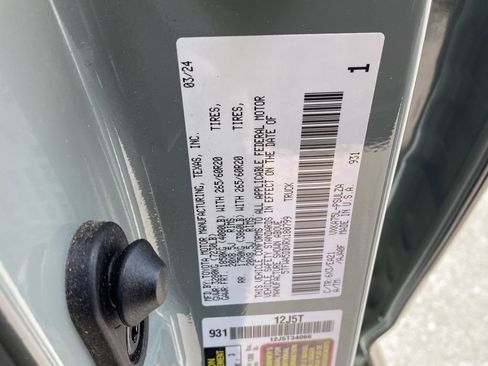 Used 2024 Toyota Tundra Limited w/ TRD Off-Road Package image 14