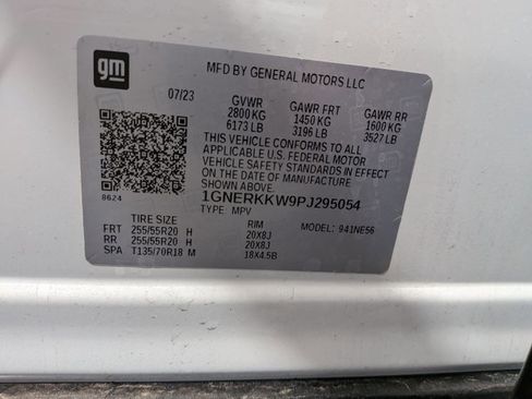 Certified 2023 Chevrolet Traverse Premier w/ Redline Edition image 16