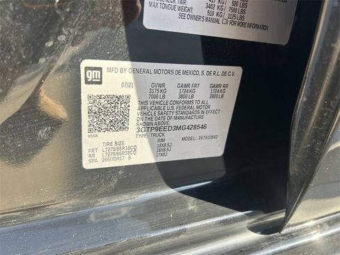 Used 2021 GMC Sierra 1500 AT4 image 12