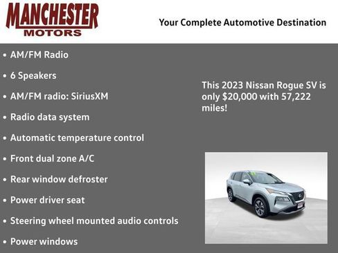 Used 2023 Nissan Rogue SV image 2