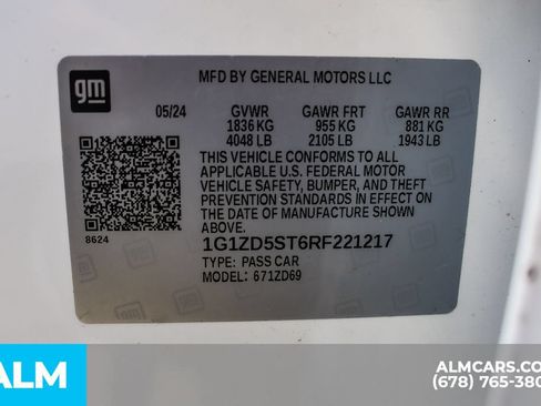 Used 2024 Chevrolet Malibu LT FWD image 39